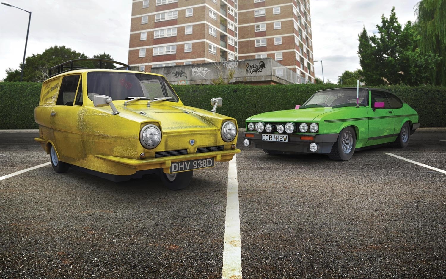 only fools and horses scalextric