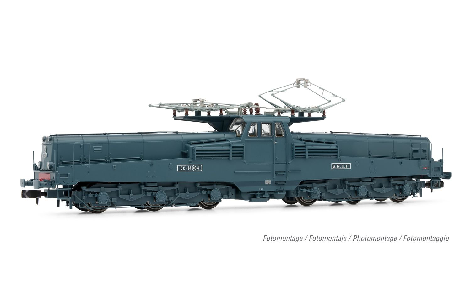 HN2547S SNCF, CC 14004, blue livery, 4 lamps, ep. III, DCC with Sound HN2547S SNCF, CC 14004, blue livery, 4 lamps, ep. III, DCC with Sound