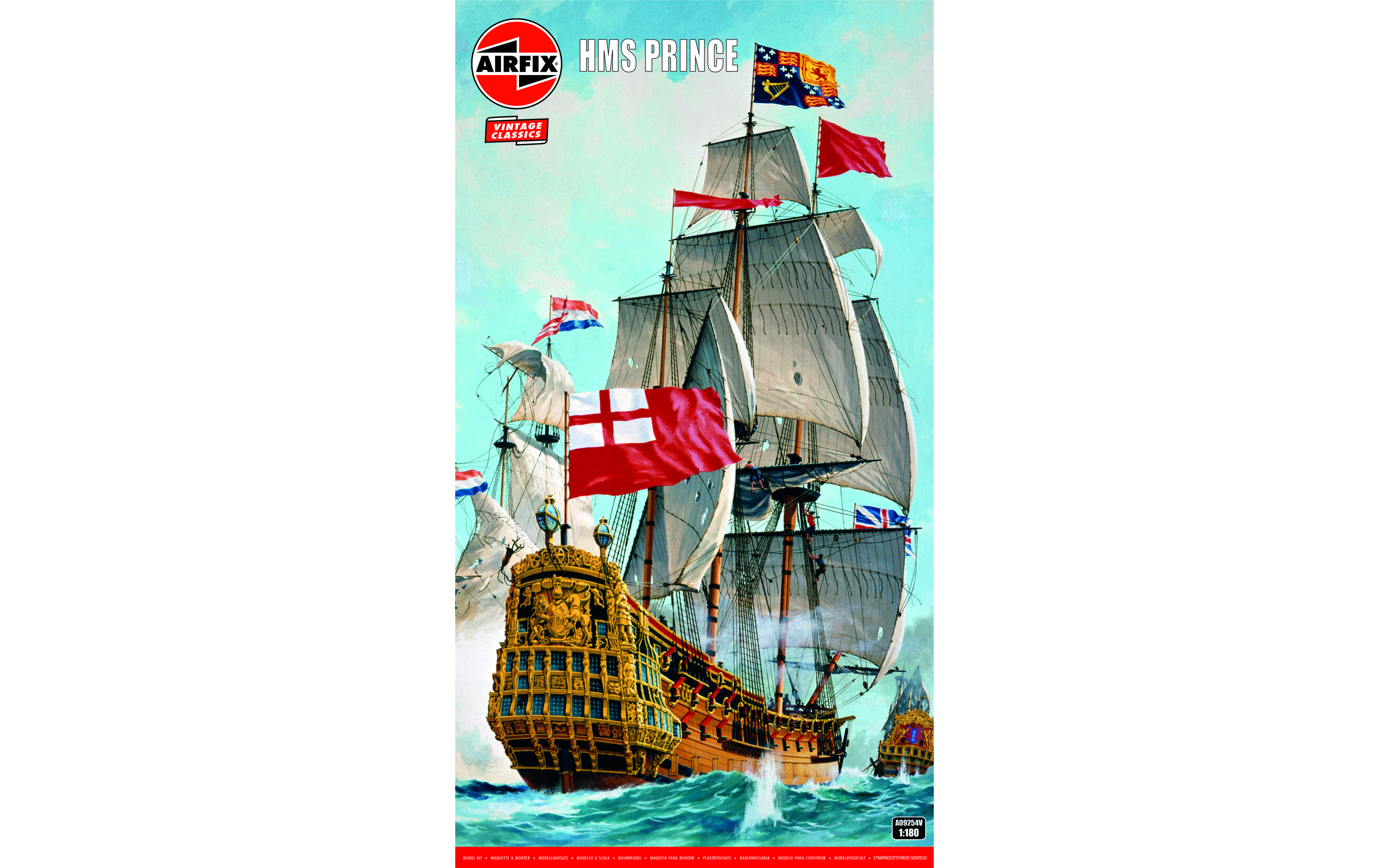 Airfix HMS Prince 1:180モデルキット プラモデル A09254V HMS Prince
