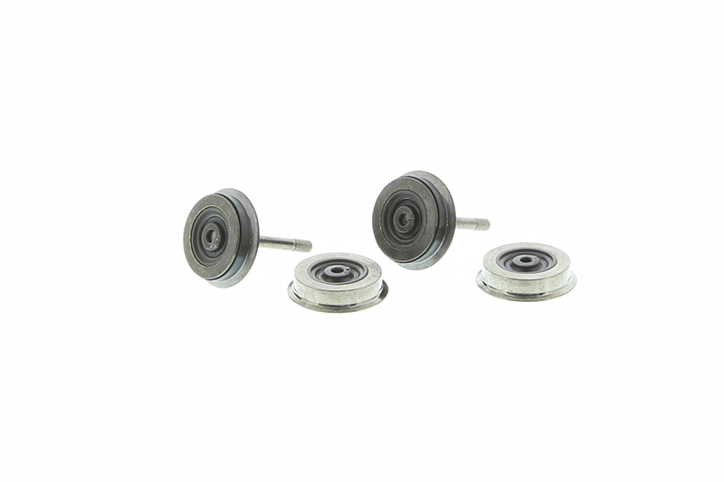 X8284 Hornby Spare Non-Insulated Ringfield Wheel and Axle Set 3 Pole Class 91 