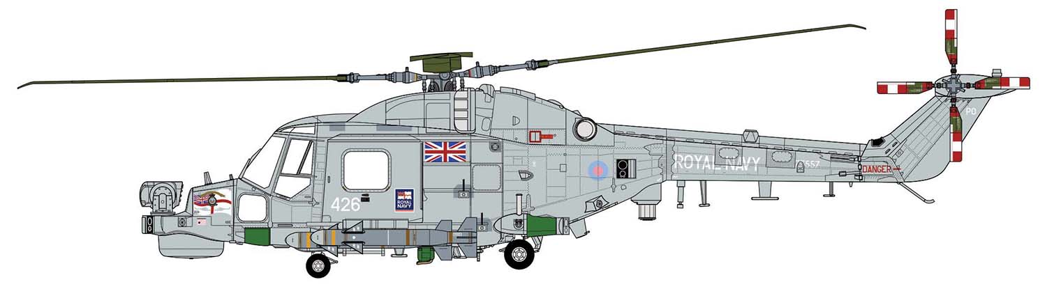 Westland lynx чертеж