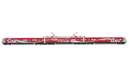 HN2494S DB, 3-unit EMU, class 420, grey/orange livery, two 