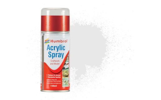 Acrylic Spray: 34 - White - Matt - (150ml)