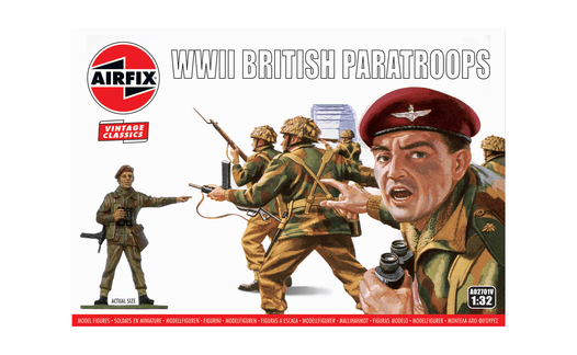 Airfix WWII British Paratroopers Set-1/72 Scale-FREE SHIPPING 