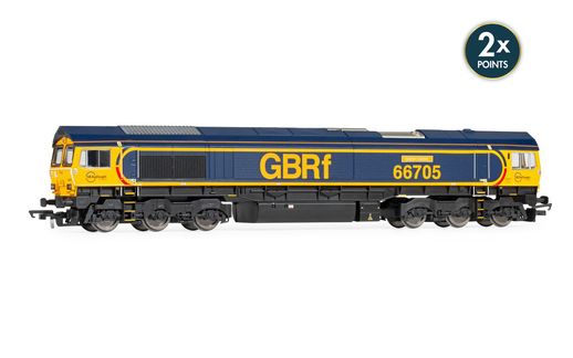 GBRf, Class 66, Co-Co, 66705 &#039;Golden Jubilee&#039; - Era 11