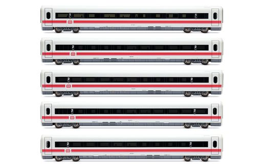 DB, set di 5 carrozze aggiuntive per ICE-1 HL1750 (1 x 1ª classe + 4 x 2ª classe)