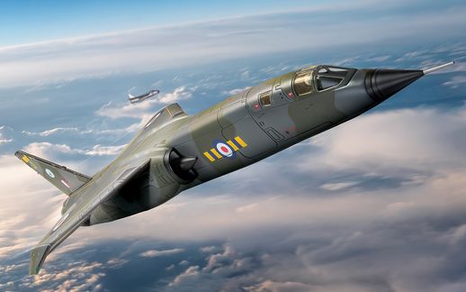 BAC TSR-2, XS954, RAF No.40 Sqn, RAF Coningsby, Special &#039;What If&#039; Operational Livery