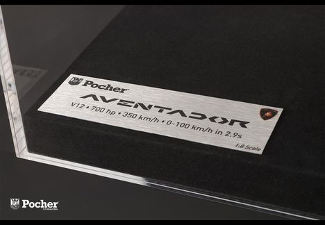 Pocher Car Display Case - 1:8 Scale