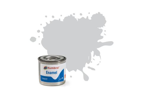 Peinture émail Humbrol satiné, 14 ml, No ° 130 White