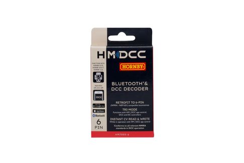 HM7000-6: Bluetooth® &amp; DCC Decoder (6-pin)