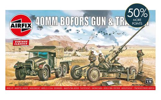 Bofors 40mm Gun & Tractor