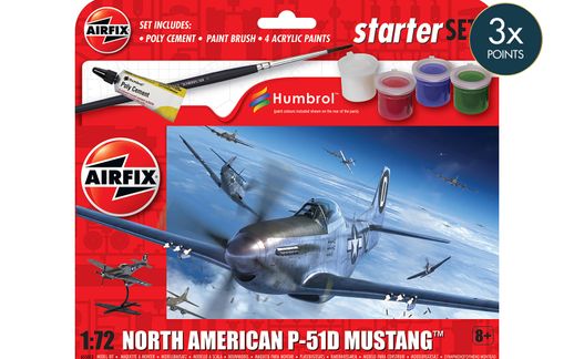 Starter Set - North American P-51D Mustang