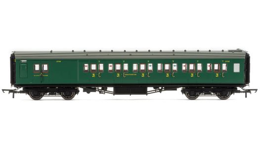 HORNBY R437 BR SOUTHERN MAUNSELL COMPOSITE COACH S5162S MINT BOXED nz