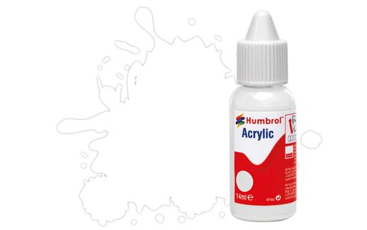 Acrylic Paint: 22 - White - Gloss - (14ml)