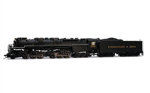 Chesapeake & Ohio, articulated steam locomotive 2-6-6-6 "Allegheny", #1632, with DCC sound decoder