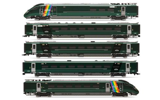 r3872 1 gwr trainbow hitachi train pack