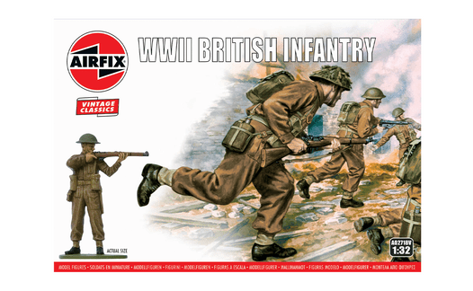Airfix A00763 WWII N Europe British Infantry Classic Kit