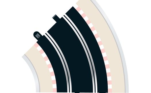 Scalextric C8224 Radius 3 Outer Tan Borders & Barriers for sale online 