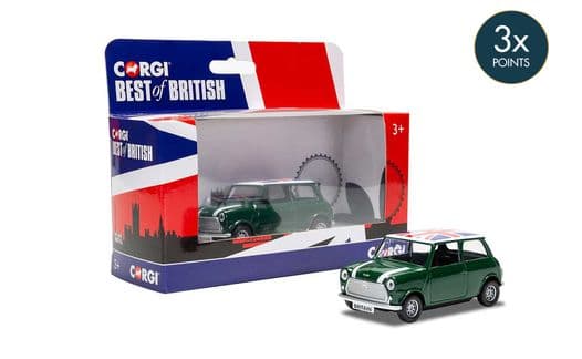 GS82109 Corgi Best of British Classic Mini Red