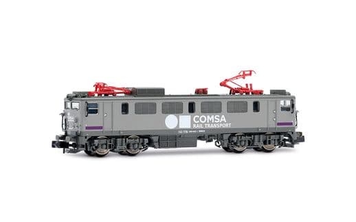 COMSA, locomotora eléctrica 269, decoración gris, con decoder de sonido multiprotocolo