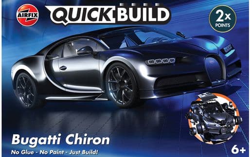 QUICKBUILD Bugatti Chiron - Black