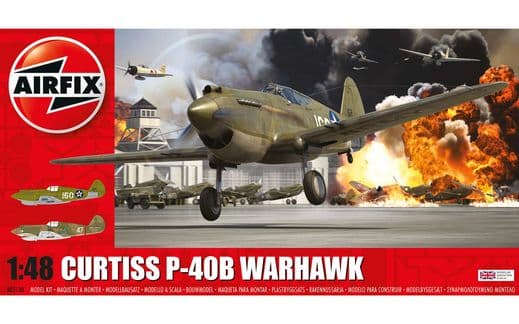 Curtiss P-40B Warhawk 1:48