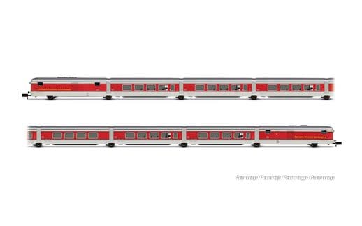 RENFE, 8-unit base pack of Talgo III RD TEE "Catalan Talgo", original livery
