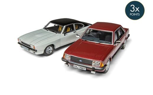 Screen Stars: Ford Capri Mk2 X-Pack &amp; Ford Granada Mk2 2.8i Ghia - Twin Car Pack 
