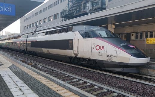 SNCF, 4-unit base pack of TGV Réseau tri-current, InOui "Milan–Turin–Lyon–Paris"