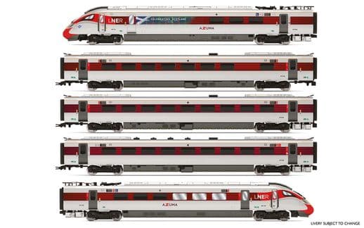 LNER, Hitachi Class 800/1, 'Azuma' Set 800 104 'Celebrating Scotland' Train Pack - Era 11