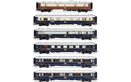 Intraflug/CIWL, 6-unit pack of "50 years of Nostalgie-Istanbul-Orient-Express", 1976