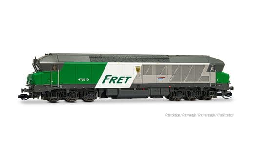 SNCF, 6-ach. Diesellokomotive CC 72010, „FRET”, mit BLE-Sounddecoder
