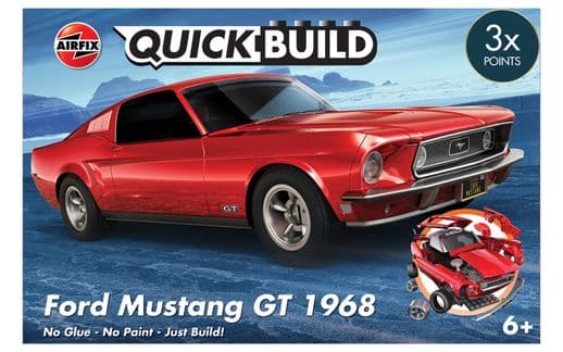 QUICKBUILD Ford Mustang GT 1968