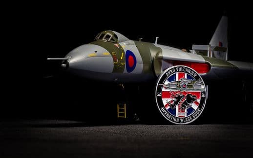 Avro Vulcan B.2 'BLACK BUCK' + Collectors Coin