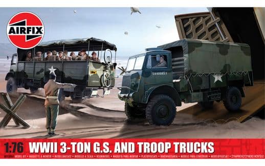 WWII 3-Ton G.S. and Troop Trucks