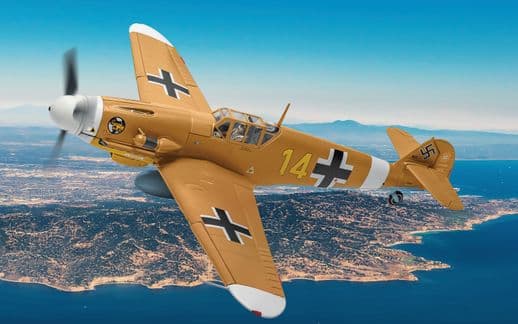 Messerschmitt Bf 109F-4 (Trop) 'Yellow 14' - Hans Joachim Marseille