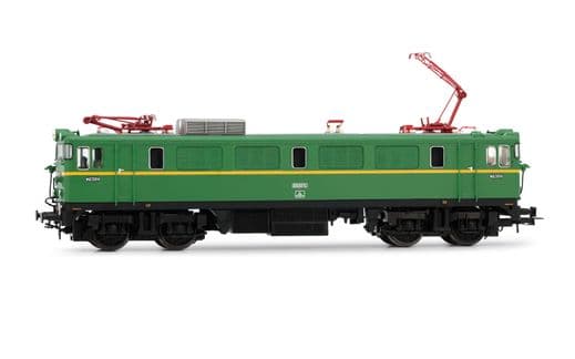 RENFE, 4-axle electric locomotive class 279, original green-yellow livery, ep. III, with DCC sound decoder