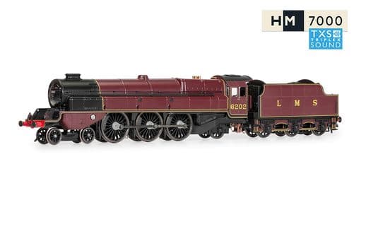 LMS, Princess Royal Class 'The Turbomotive', 4-6-2, 6202 - Era 3 (Sound Fitted)