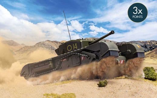 British Churchill Mk.IV Tank 'To Catch a Tiger'