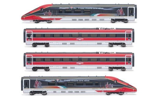 FS Trenitalia, 4-unit base set of the high-speed train "Frecciarossa 1000", "Ducati" advertising, ep. VI