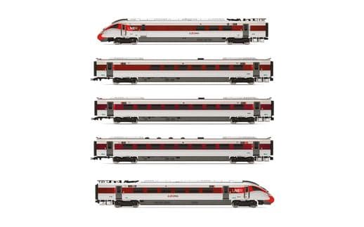LNER, Hitachi IEP Bi-Mode Class 800/1, 'Azuma' Five Car Train Pack - Era 11