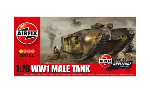 AIRFIX CHALLENGE WW1 MALE TANK