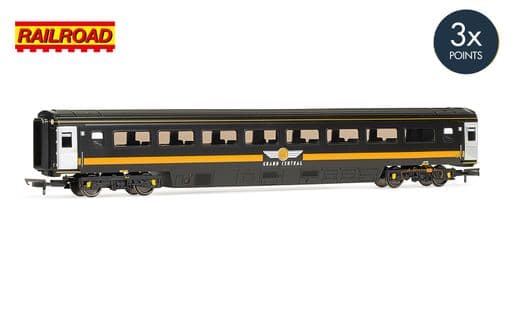 RailRoad Grand Central Rail, Mk3 Trailer Standard Open, 42401 - Era 10