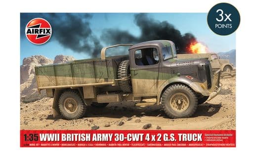 WWII British Army 30-cwt 4x2 GS Truck