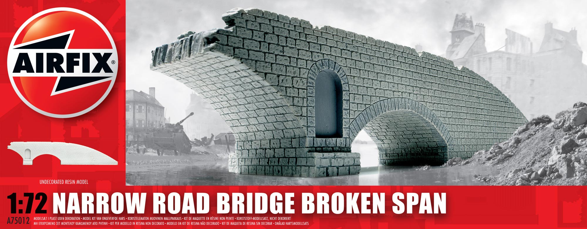 Narrow Road Bridge Broken Span
