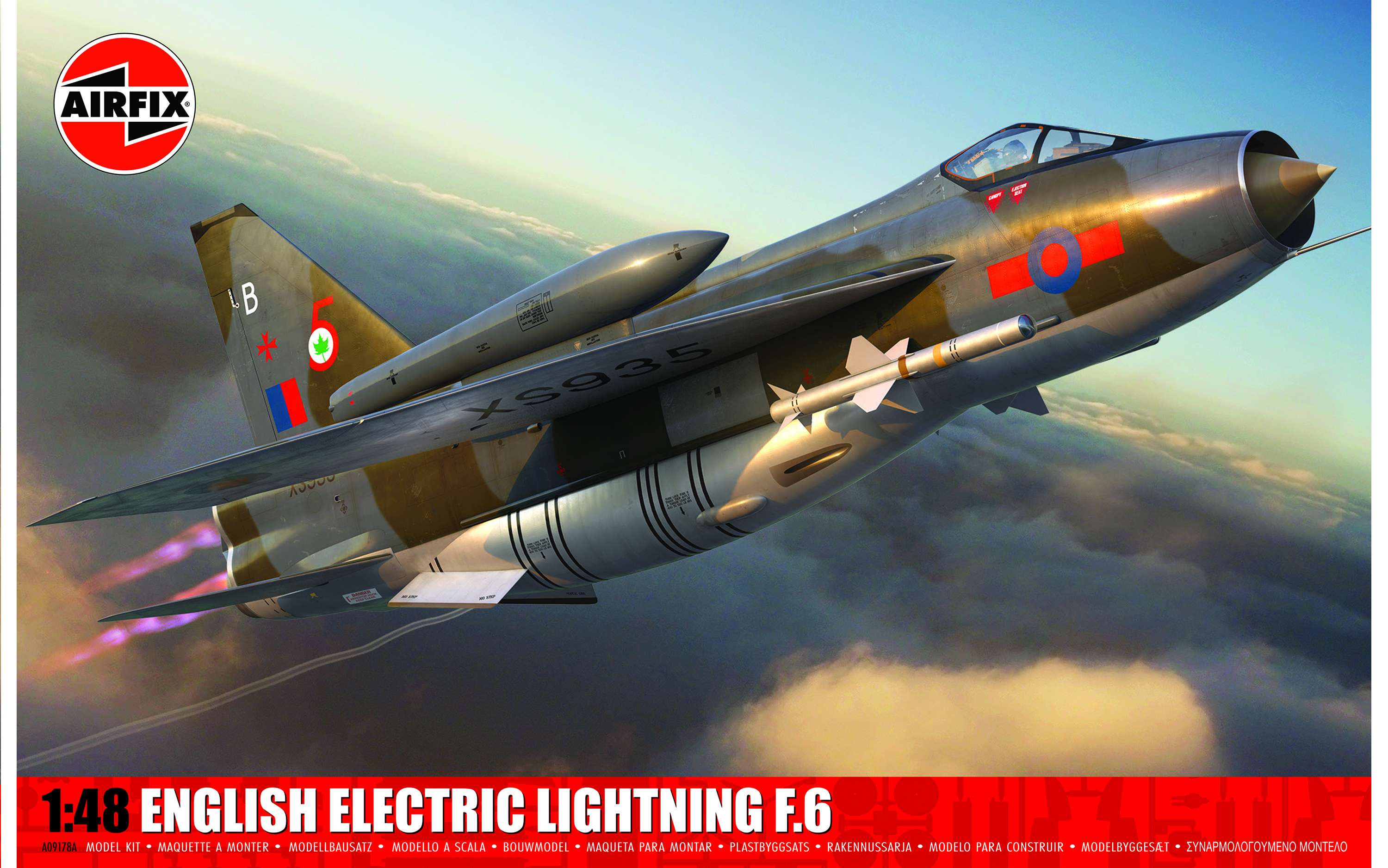 A09178A English Electric Lightning F.6