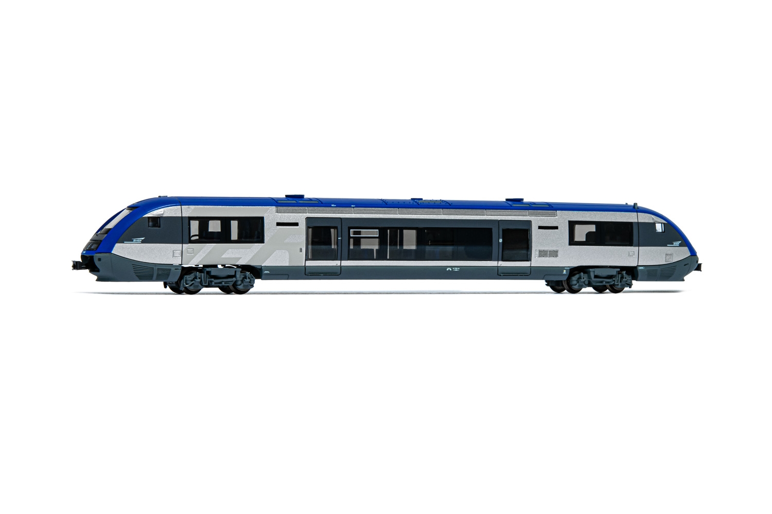 SNCF, 2-tlg. Set 2-Achs Schiebeplanenwagen Citroën, Typ