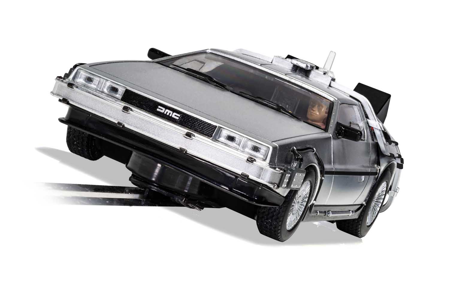 back to the future slot car race set