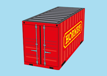 PLAYTRAINS Print and Stick CONTAINER 360x255