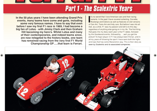 scalextric magazine